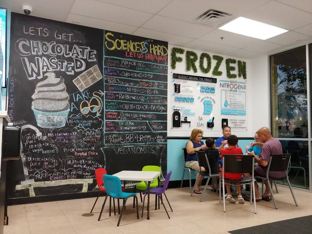 Frozen Nitrogen Ice Cream | cafe | 4498 N Alafaya Trail #330, Orlando, FL 32826, USA | 4072866821 OR +1 407-286-6821