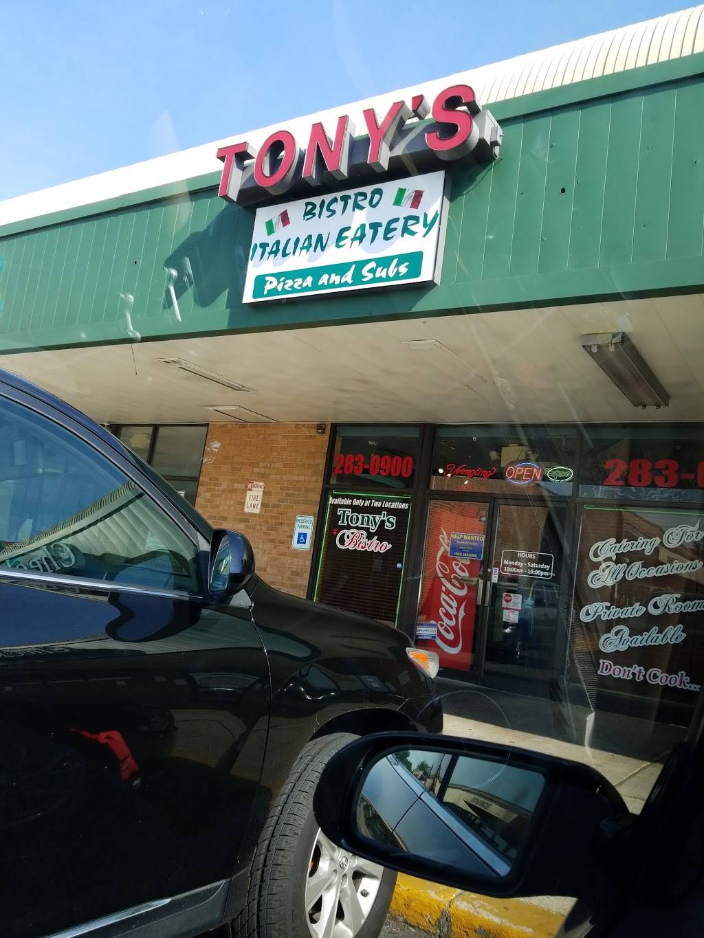 Tonys Bistro | meal takeaway | 29 Chestnut Hill Plaza, Newark, DE 19713, USA | 3022830900 OR +1 302-283-0900