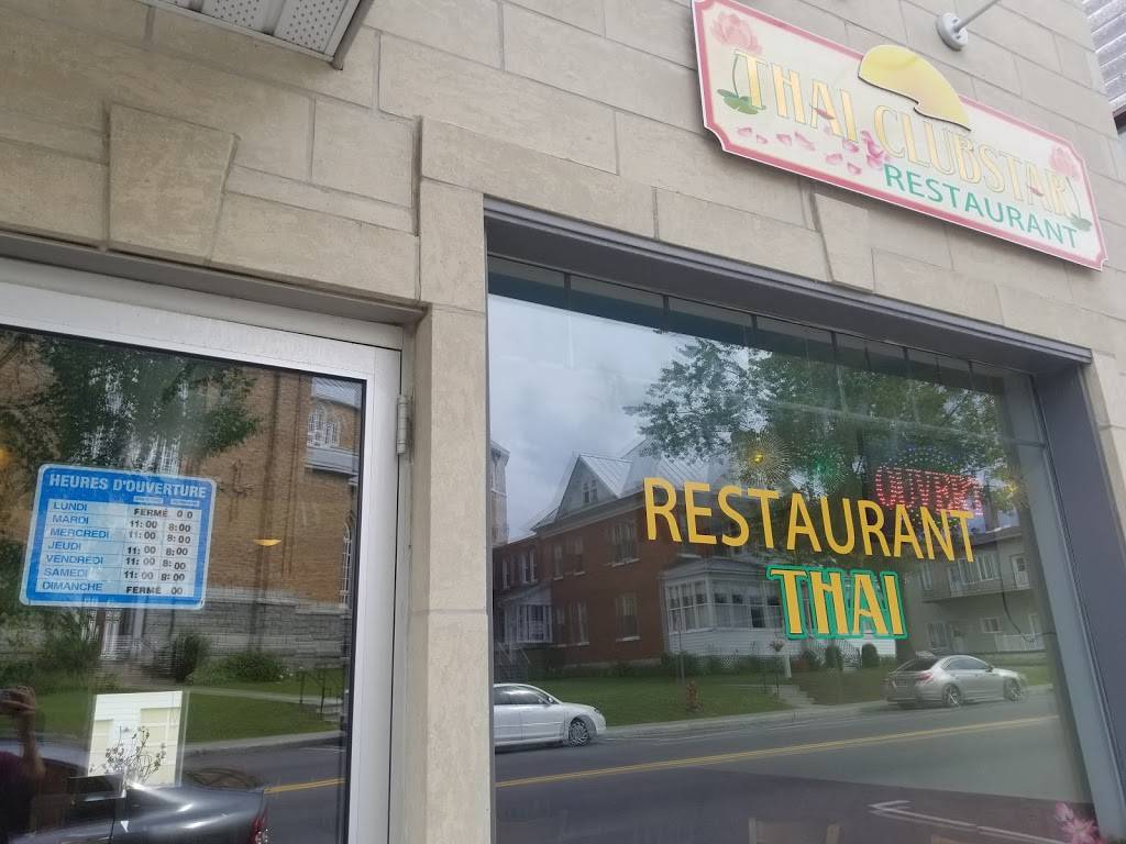 Thaï Clubstar | restaurant | 4893 Rue Laval, Lac-Mégantic, QC G6B 1E2, Canada | 8195835179 OR +1 819-583-5179