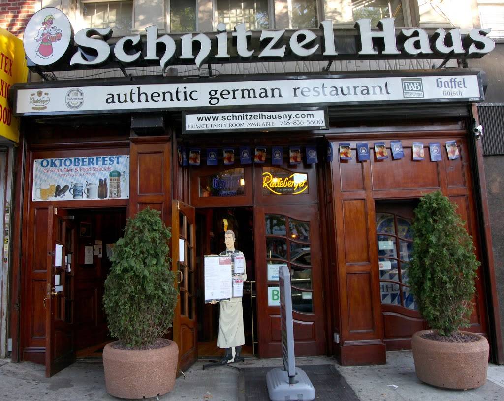 Schnitzel Haus | restaurant | 7319 5th Ave, Brooklyn, NY 11209, USA | 7188365600 OR +1 718-836-5600