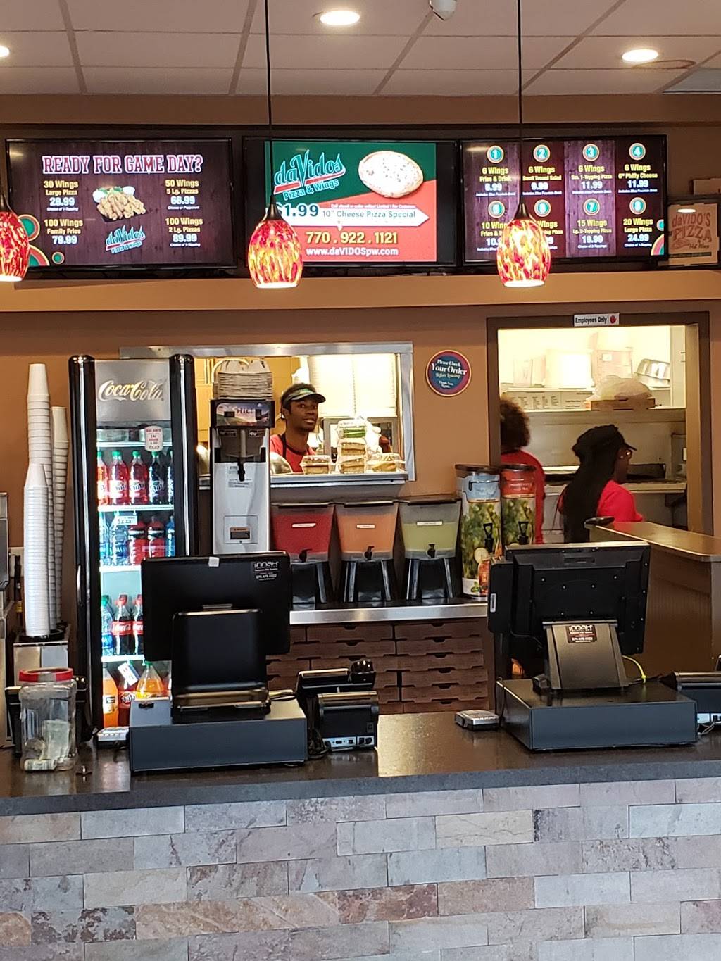 Davidos Pizza & Wings | restaurant | 2020 Eastside Dr SE Suite 201, Conyers, GA 30013, USA | 7709221121 OR +1 770-922-1121