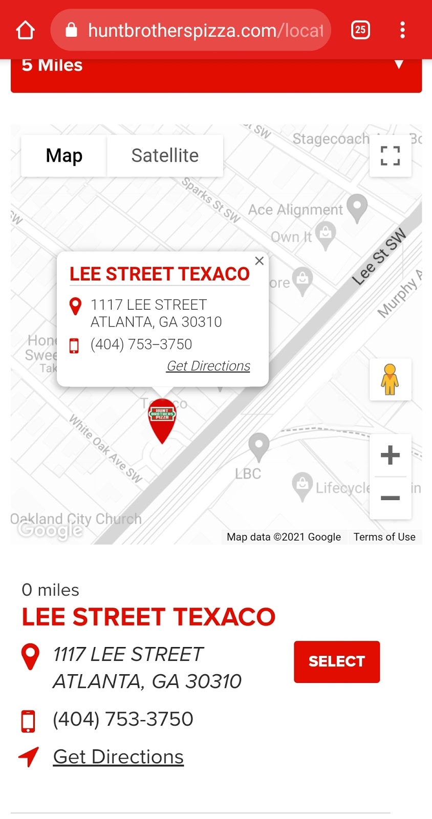 Hunt Brothers Pizza | restaurant | 1117 Lee St SW, Atlanta, GA 30310, USA | 4047533750 OR +1 404-753-3750