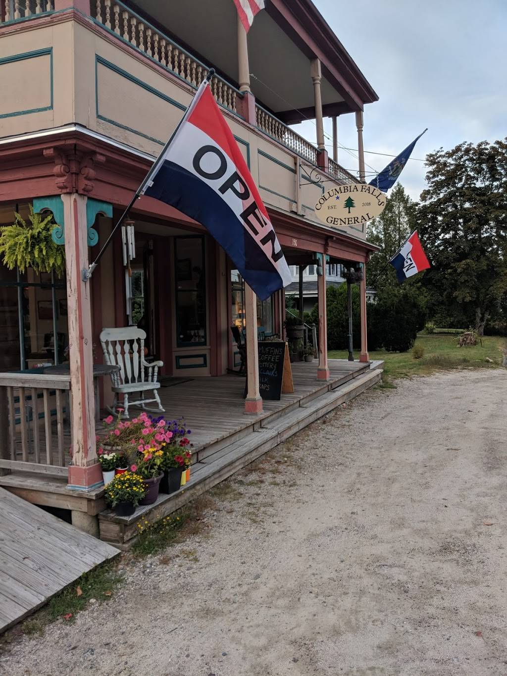 Columbia Falls General | cafe | 150 Main St, Columbia Falls, ME 04623, USA | 2074838092 OR +1 207-483-8092