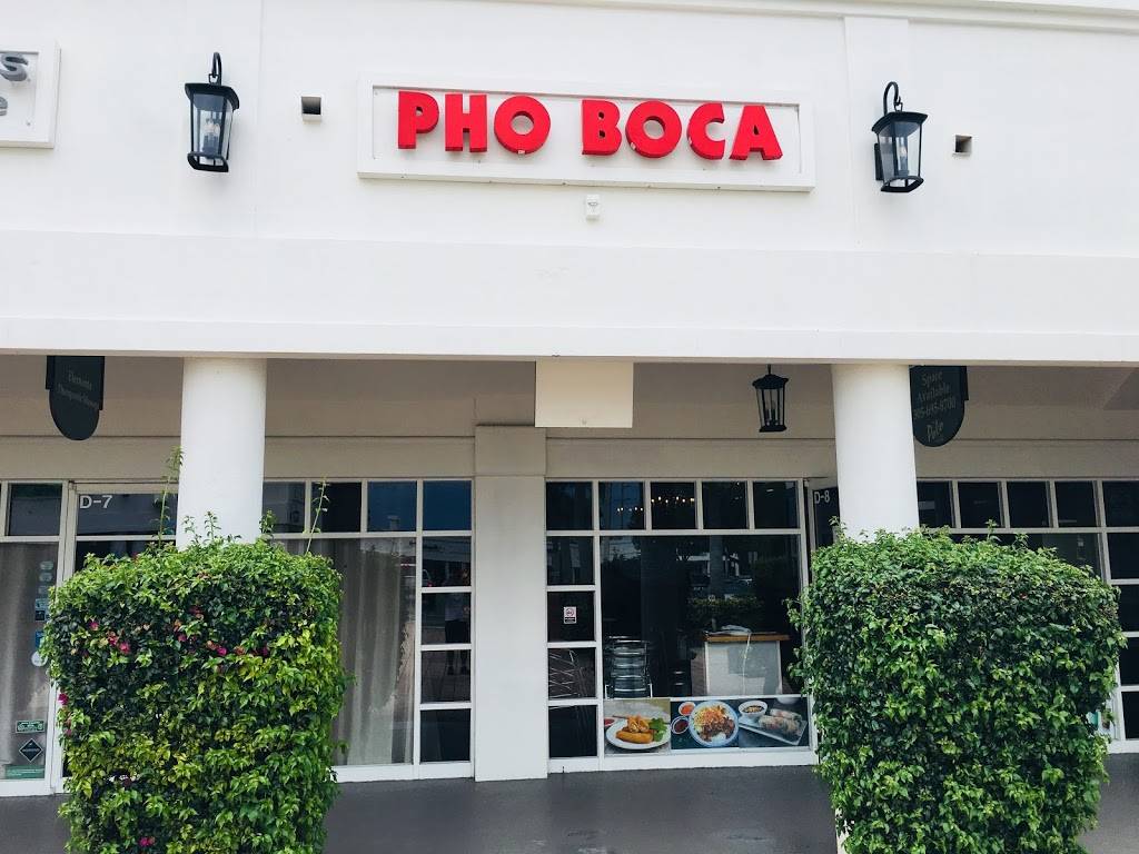 Pho Boca | restaurant | 5030 Champion Blvd Suite D8, Boca Raton, FL 33496, USA | 5615716238 OR +1 561-571-6238