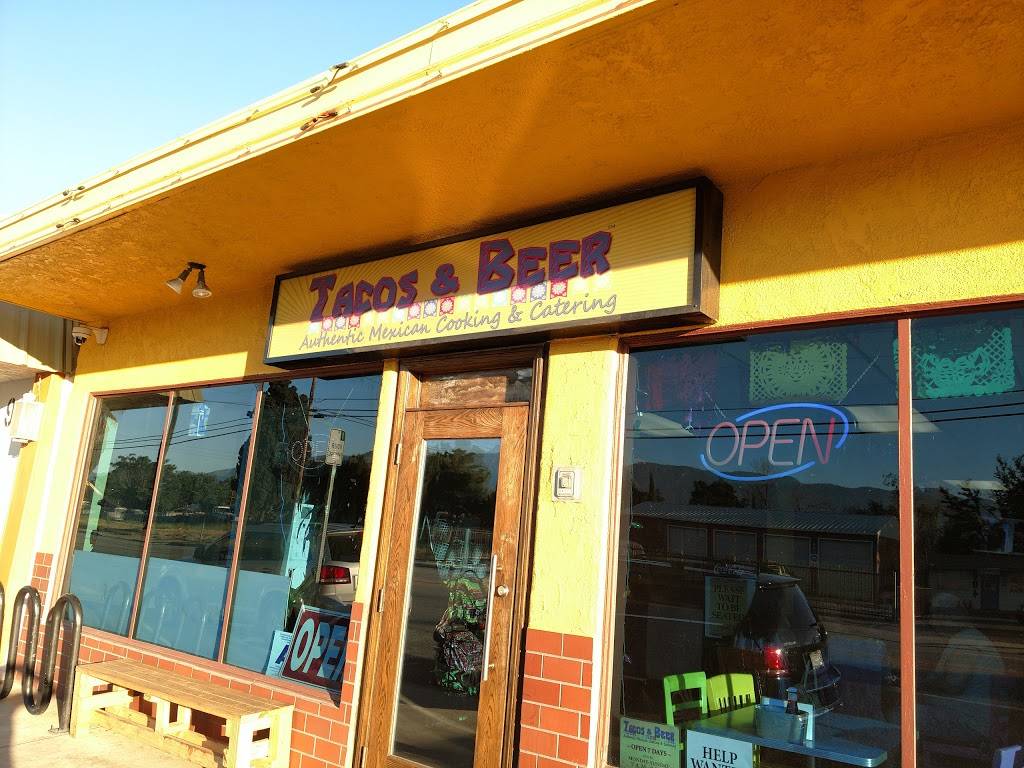 Tacos & Beer | restaurant | 909 E 6th St, Beaumont, CA 92223, USA | 9517692700 OR +1 951-769-2700