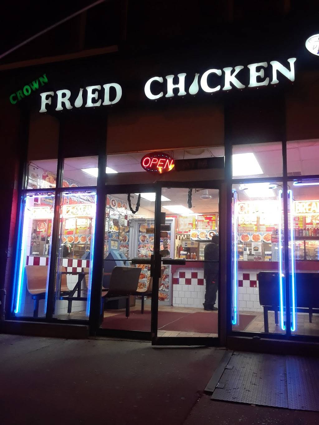 Crown Fried Chicken | restaurant | 230 Broadway # 2, Long Branch, NJ 07740, USA | 7322226233 OR +1 732-222-6233
