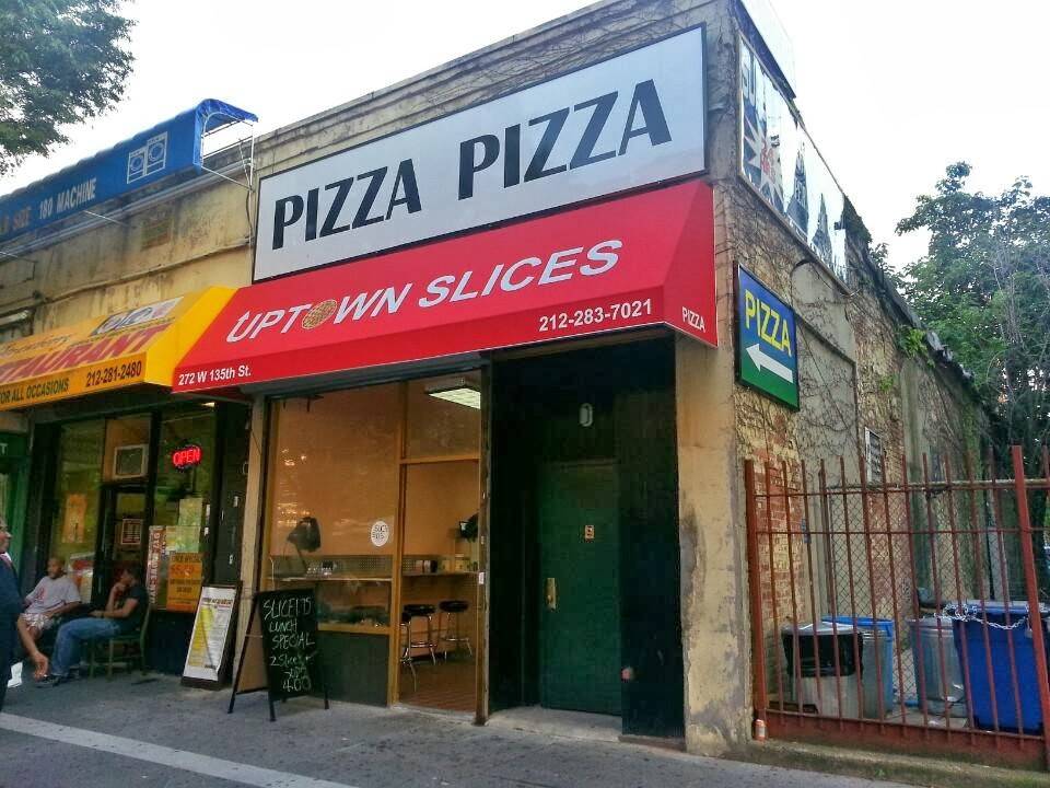 Uptown Slices | restaurant | 272 W 135th St, New York, NY 10030, USA | 2122837021 OR +1 212-283-7021