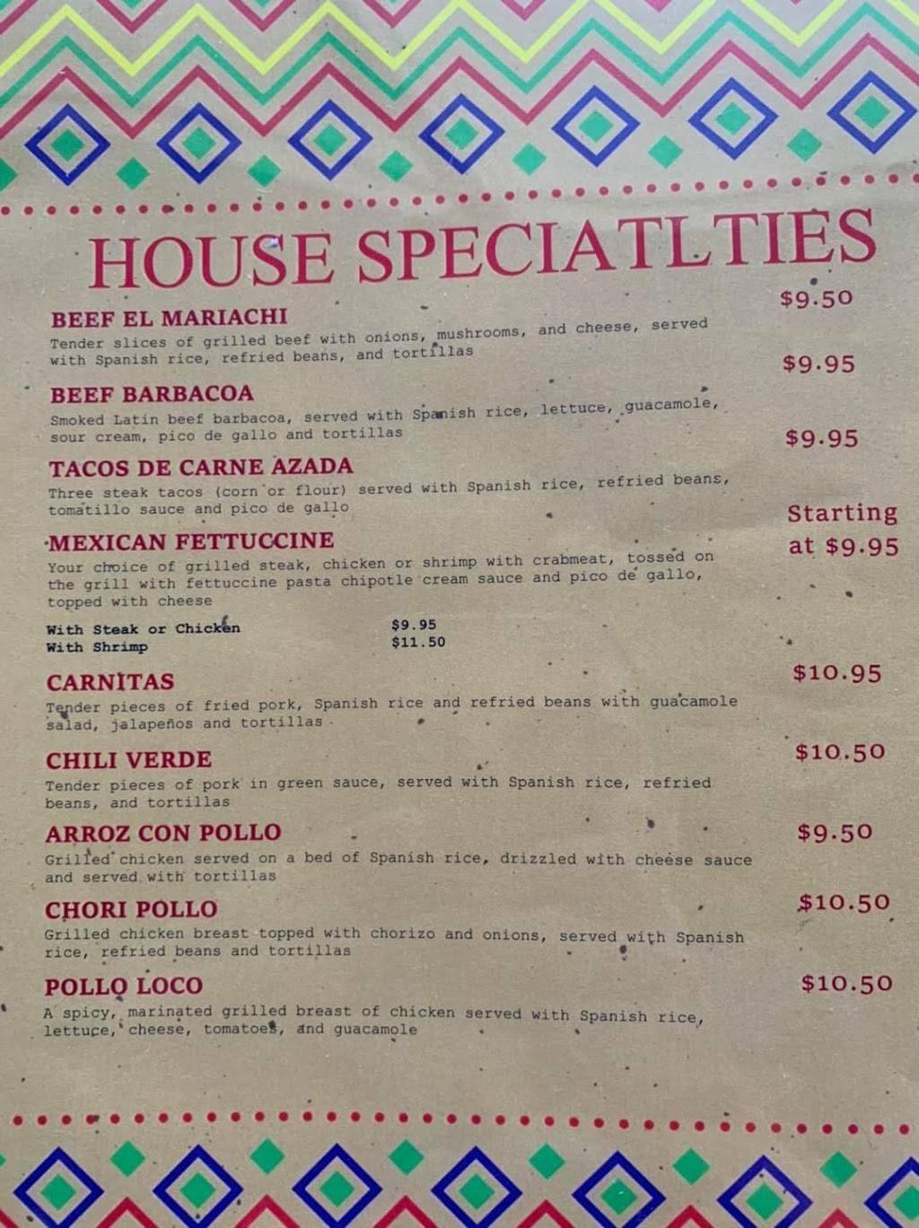 El Mariachi Bar & Grill | restaurant | 1511 18th St, Spirit Lake, IA 51360, USA | 7123399669 OR +1 712-339-9669