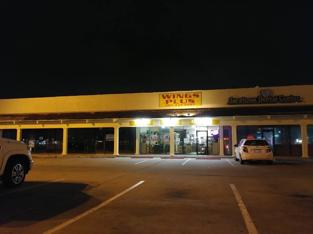 Wings Plus | restaurant | 6410 Weber Rd #5, Corpus Christi, TX 78413, USA | 3613345507 OR +1 361-334-5507