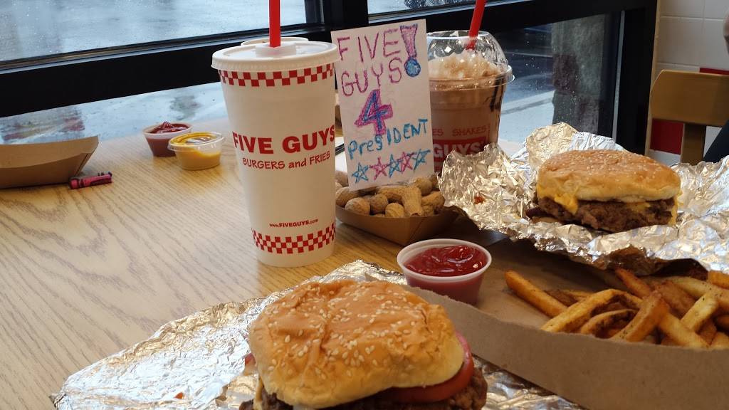 Five Guys | meal takeaway | 845 W Main St, Branford, CT 06405, USA | 2032084167 OR +1 203-208-4167