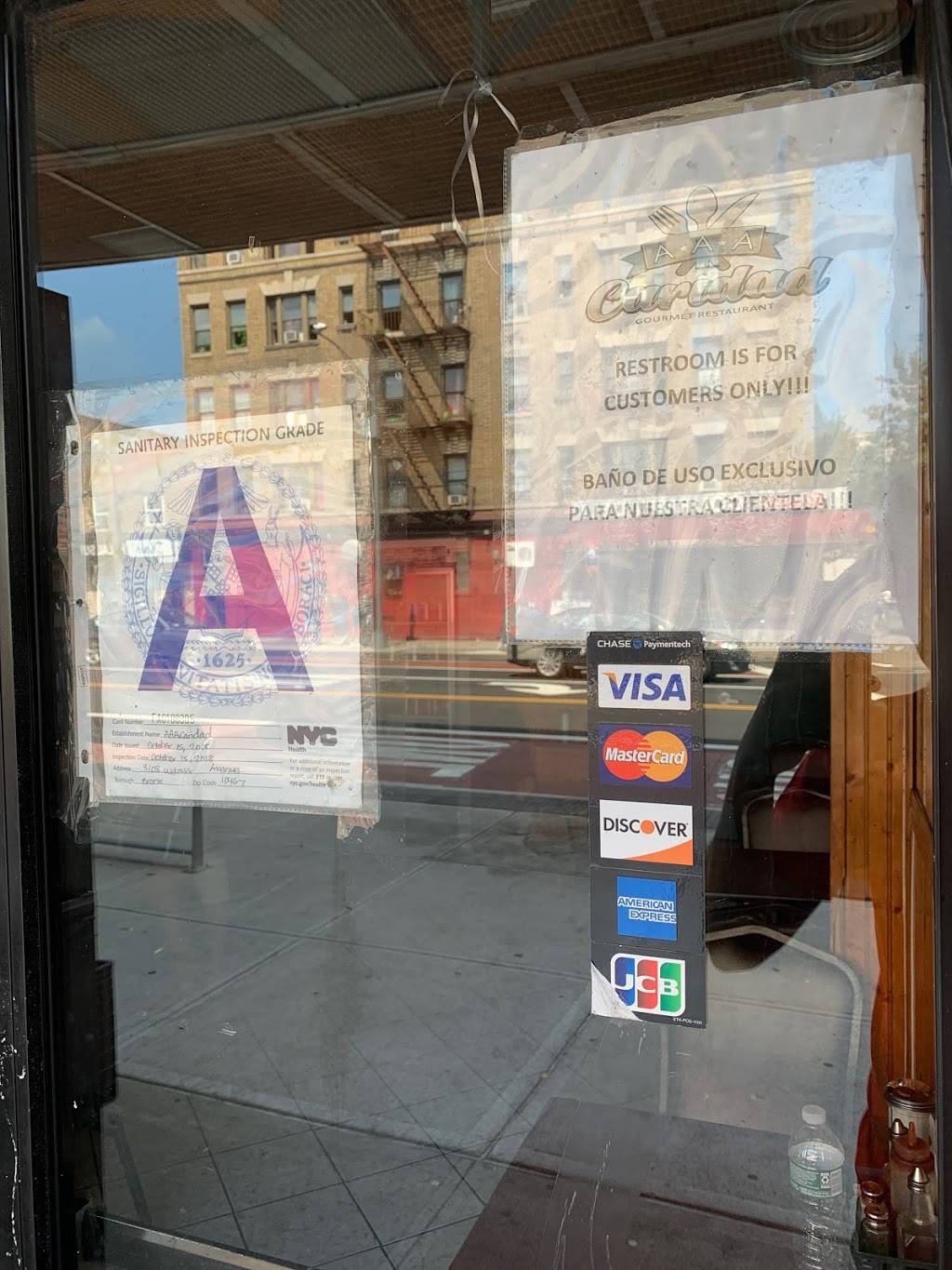 AAA CARIDAD | restaurant | 3108 Webster Ave, The Bronx, NY 10467, USA | 7186542694 OR +1 718-654-2694