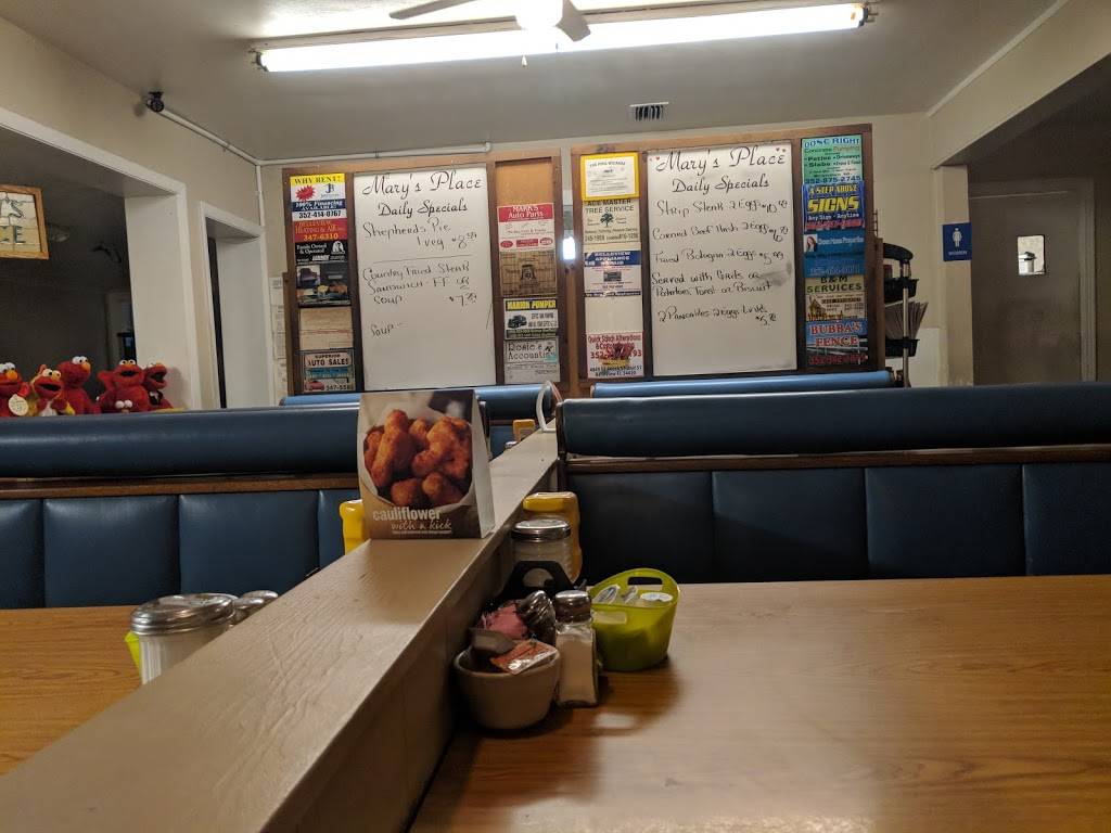 Marys Place | restaurant | 5035 SE Abshier Blvd # C, Belleview, FL 34420, USA | 3522457600 OR +1 352-245-7600