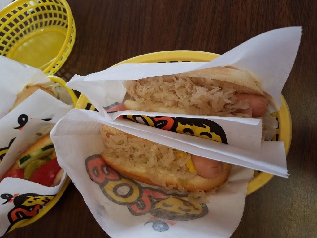 Boz Hot Dogs | restaurant | 1054, 1205 Sheffield Ave, Dyer, IN 46311, USA | 2193226564 OR +1 219-322-6564