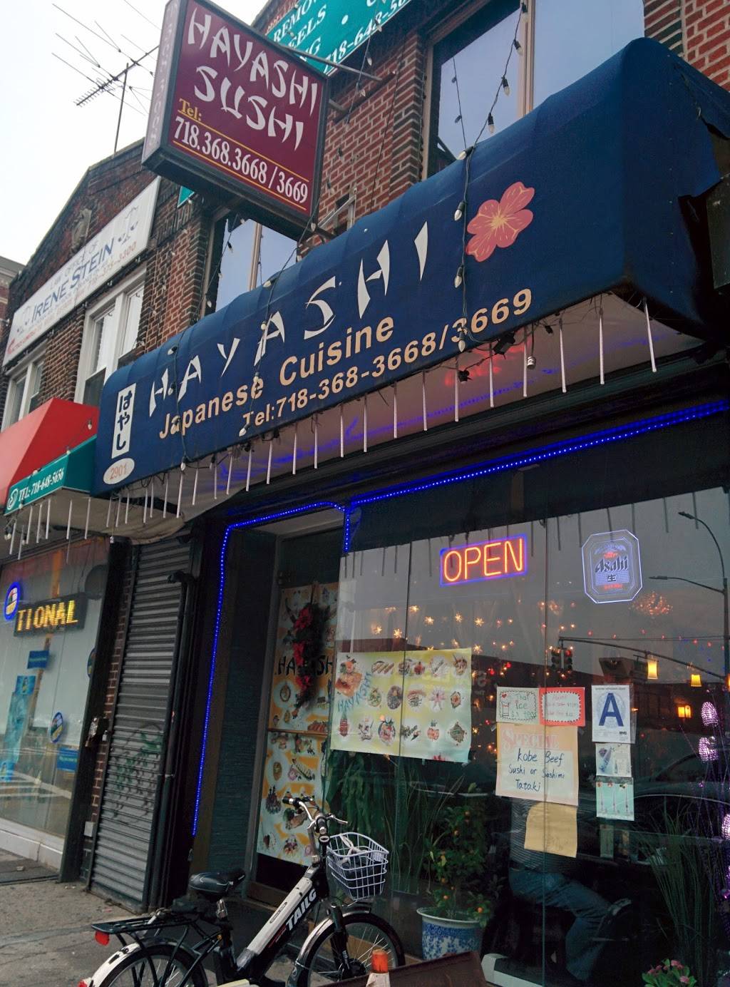 Hayashi Sushi | restaurant | 2901 Ocean Ave, Brooklyn, NY 11235, USA | 7183683668 OR +1 718-368-3668