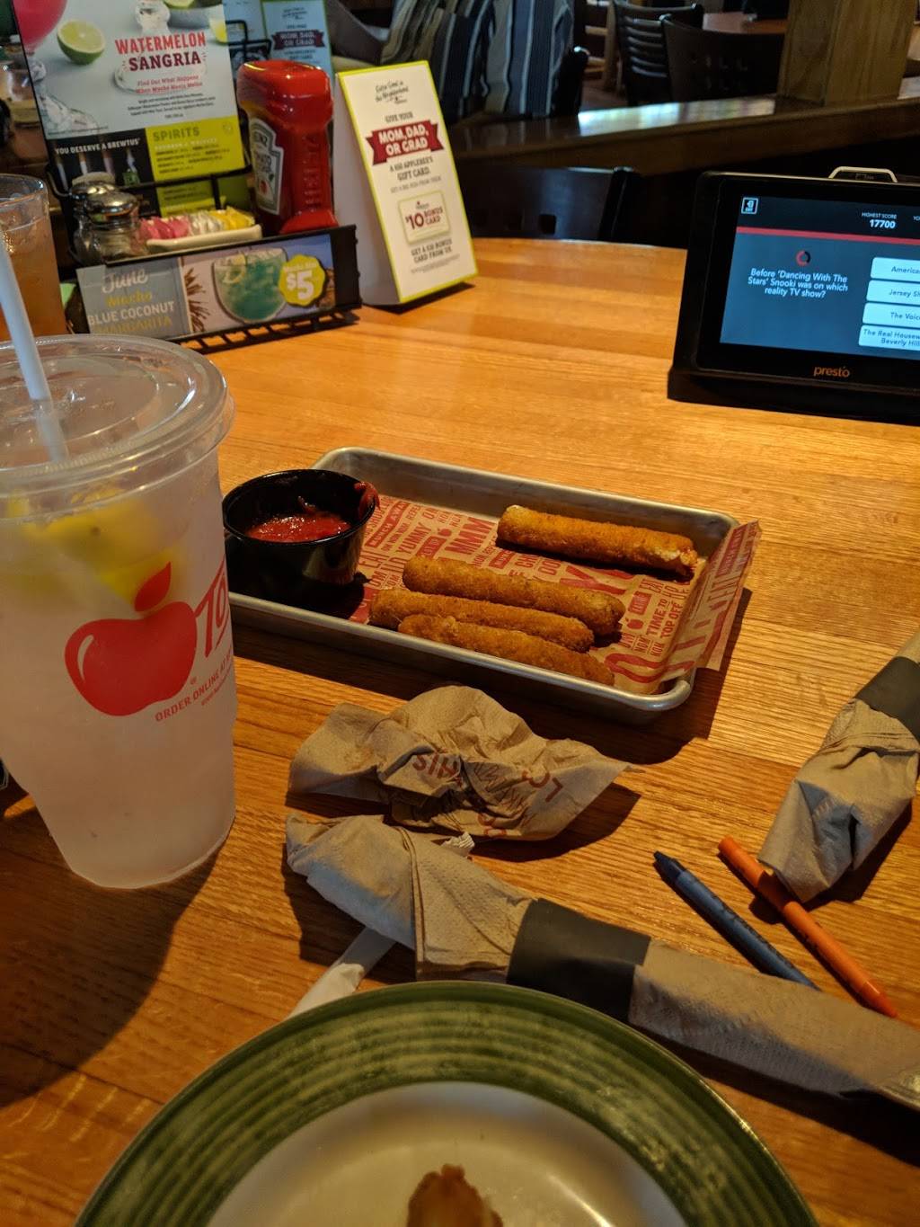 Applebees Grill + Bar | restaurant | 1240 Concord Pkwy N, Concord, NC 28025, USA | 7047956005 OR +1 704-795-6005