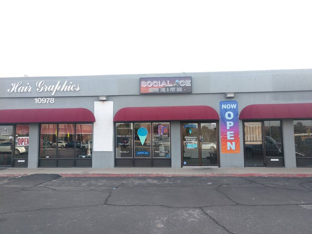Social Ice | restaurant | 10978 Montwood Dr ste d, El Paso, TX 79935, USA | 9153074513 OR +1 915-307-4513