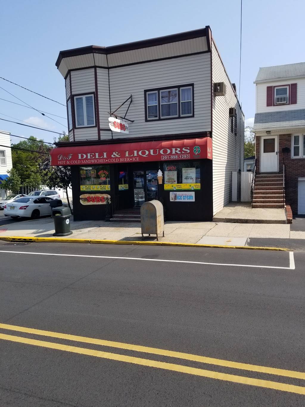 D & F Deli & Liquors | meal takeaway | 396 Davis Ave, Kearny, NJ 07032, USA | 2019981293 OR +1 201-998-1293