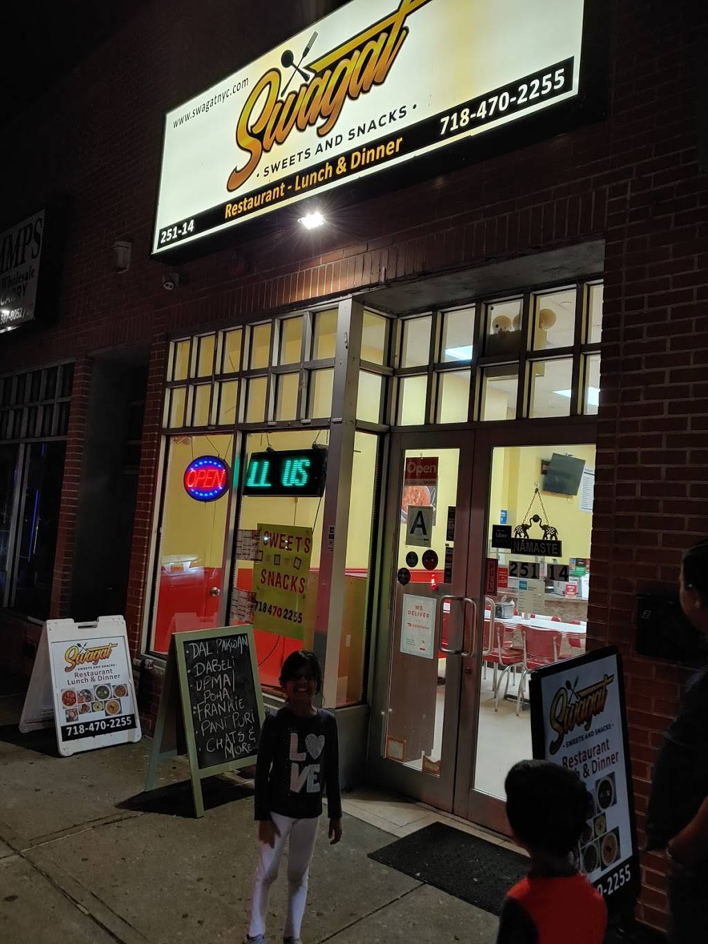 Swagat Sweets and Snacks | restaurant | 251-14 Hillside Avenue, Queens, NY 11426, USA | 7184702255 OR +1 718-470-2255