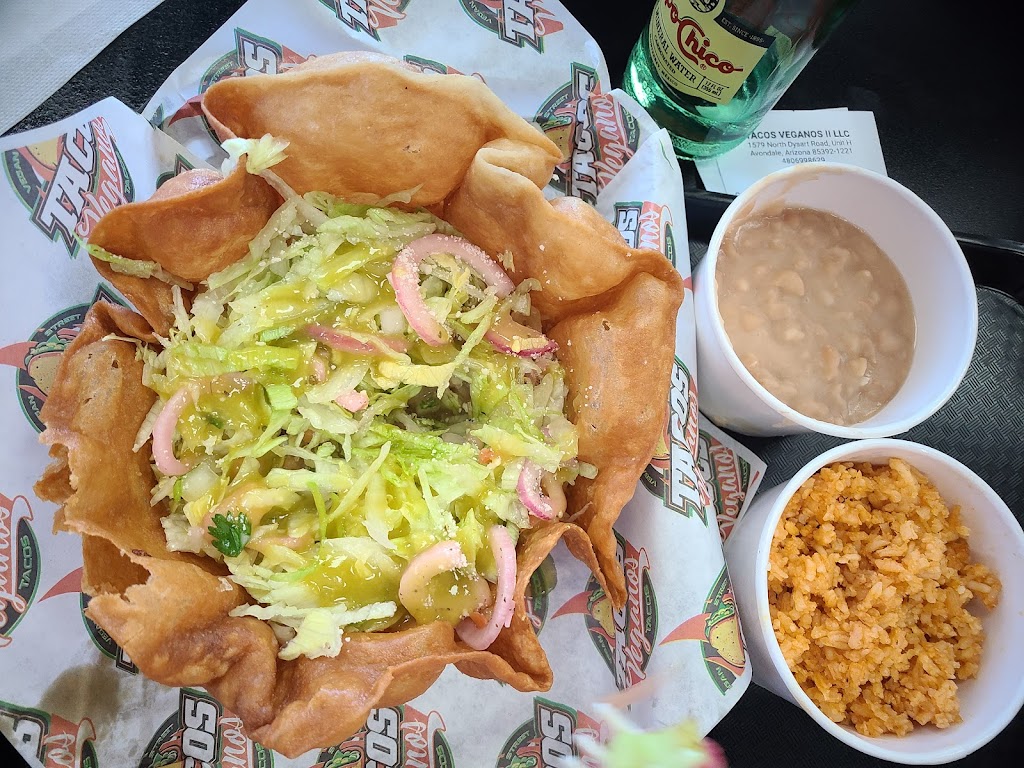 Tacos Veganos | restaurant | 1579 N Dysart Rd Suite H, Avondale, AZ 85392, USA | 4806998629 OR +1 480-699-8629