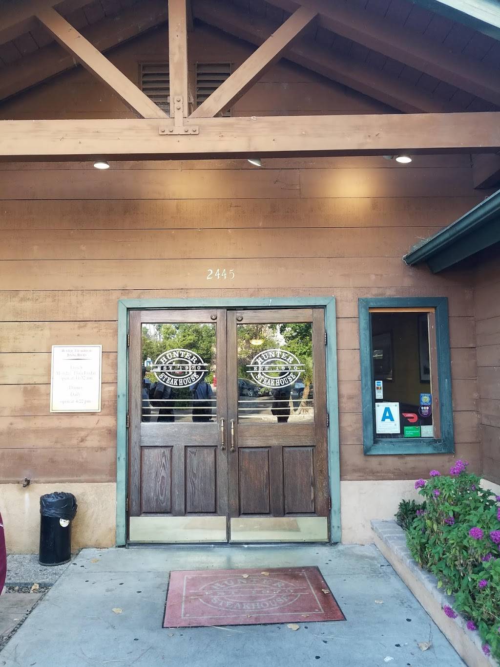 Hunter Steakhouse | restaurant | 2445 Hotel Cir N, San Diego, CA 92108, USA | 6192918074 OR +1 619-291-8074