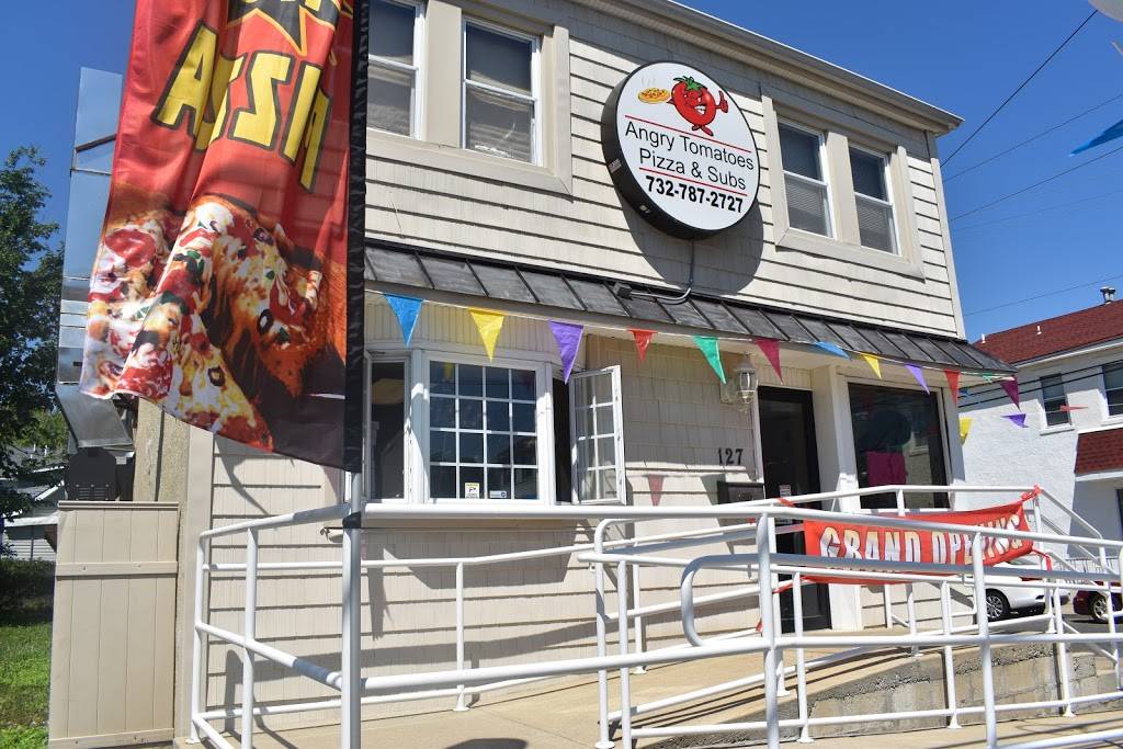 Angry Tomatoes Pizzeria | restaurant | 127 Carr Ave, Keansburg, NJ 07734, USA | 7327872727 OR +1 732-787-2727