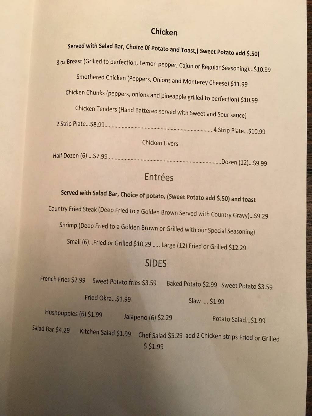 ADAMS FAMILY RESTAURANT | restaurant | 60092 Pecan Rd, Smithville, MS 38870, USA | 6626514477 OR +1 662-651-4477