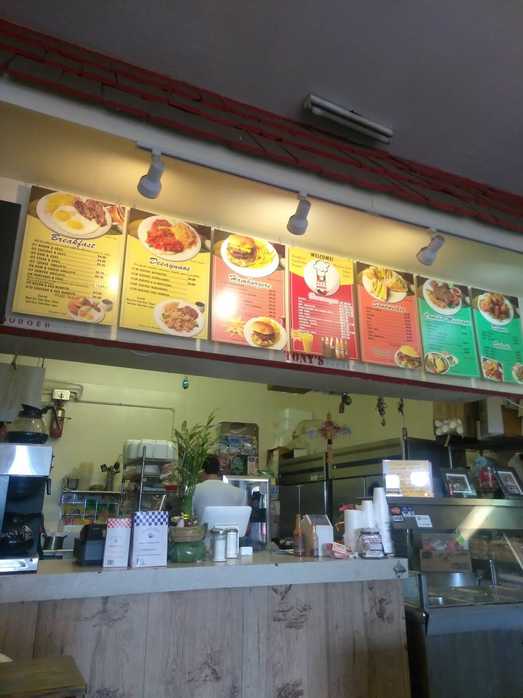 Tonys Burger | restaurant | 2115 S Central Ave, Los Angeles, CA 90011, USA | 2137481789 OR +1 213-748-1789