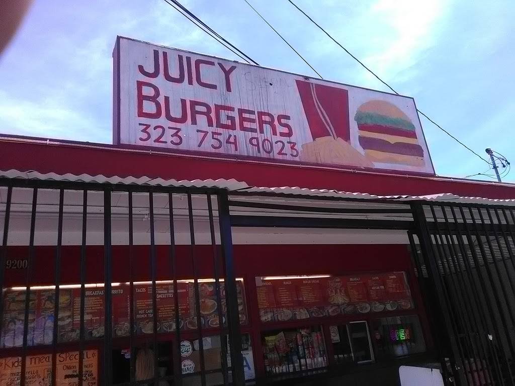 Juicy Burgers | restaurant | 9200 S Hoover St, Los Angeles, CA 90044, USA | 3237549023 OR +1 323-754-9023