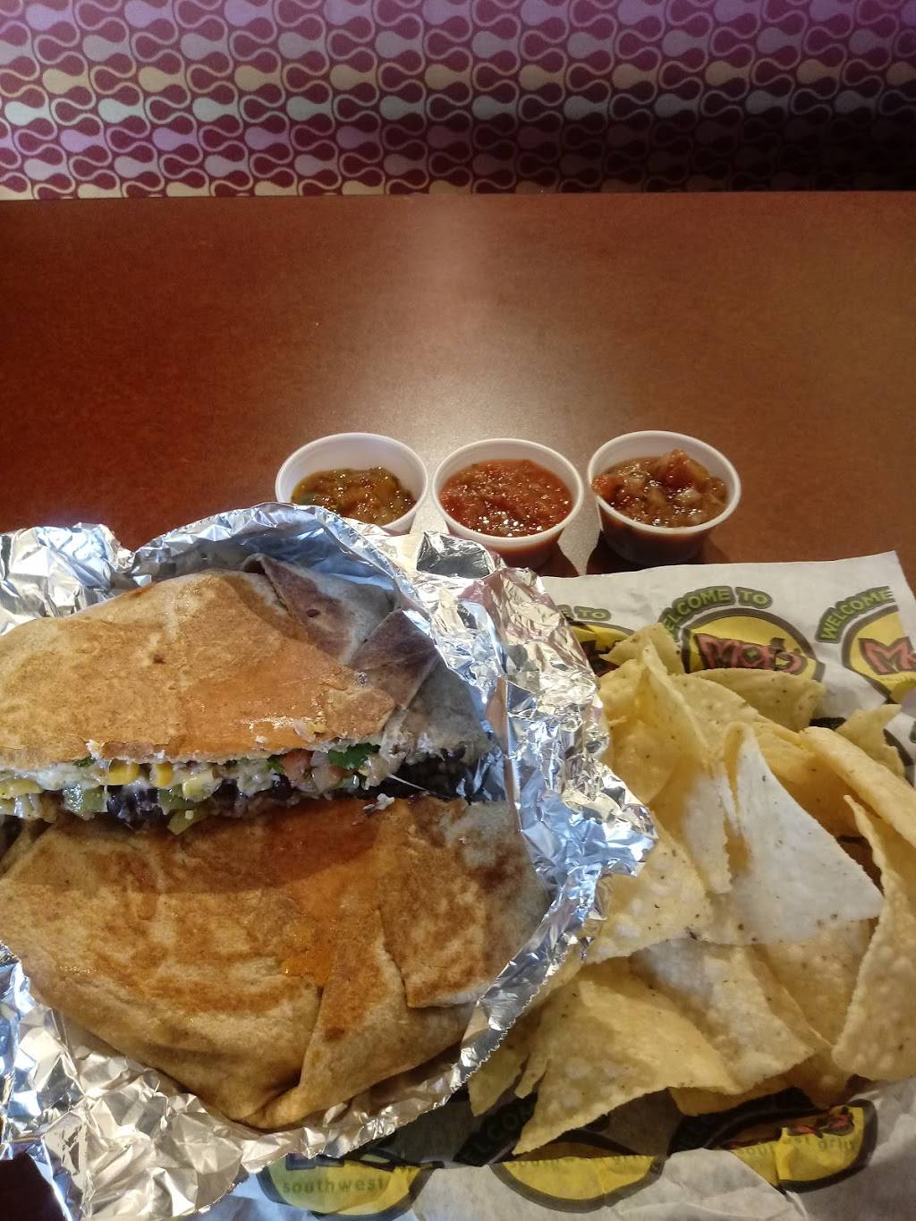 Moes Southwest Grill | restaurant | 10429 Olive Blvd, Creve Coeur, MO 63141, USA | 3147316637 OR +1 314-731-6637