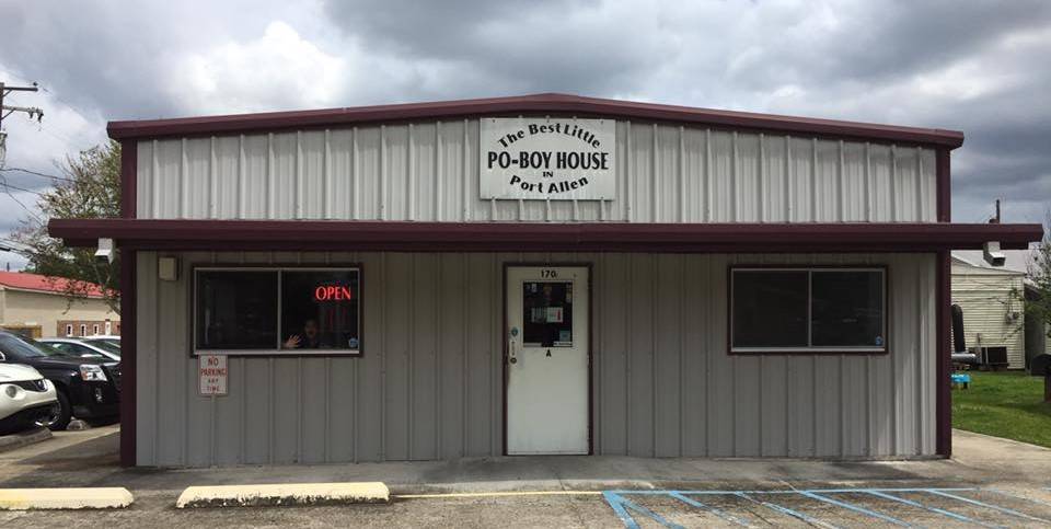The Poboy House | restaurant | 170 6th St, Port Allen, LA 70767, USA | 2253439305 OR +1 225-343-9305
