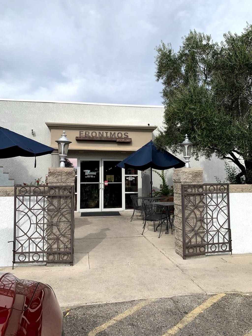 Fronimos Greek Cafe | restaurant | 3242 E Speedway Blvd, Tucson, AZ 85716, USA | 5203278321 OR +1 520-327-8321