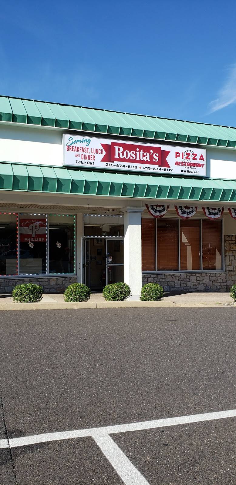 Rositas | restaurant | 485 E County Line Rd Suite 1204, Hatboro, PA 19040, USA | 2156748118 OR +1 215-674-8118