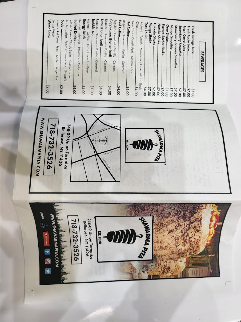 Shawarma Pita | restaurant | 24809 Union Tpke, Queens, NY 11426, USA | 7187323526 OR +1 718-732-3526