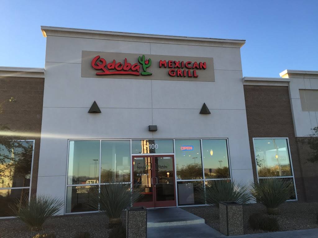 QDOBA Mexican Eats | restaurant | 175 N Stephanie St Suite 100, Henderson, NV 89074, USA | 7024854476 OR +1 702-485-4476