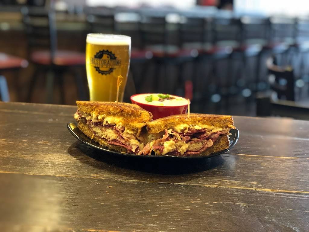 Restoration Brew Worx | restaurant | 25 N Sandusky St, Delaware, OH 43015, USA | 7409907120 OR +1 740-990-7120