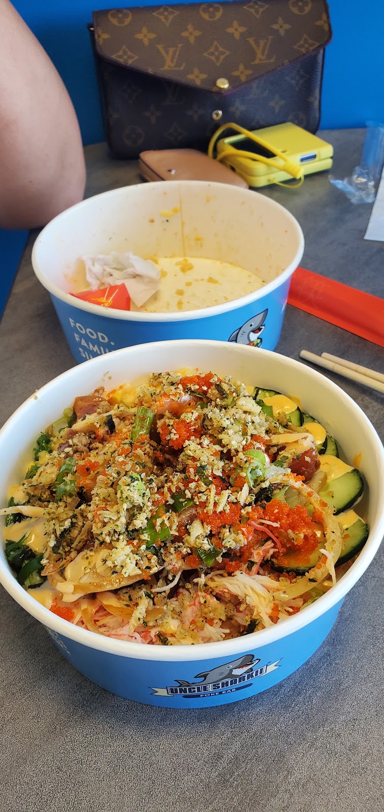 Uncle Sharkii Poke Bar | restaurant | 3012 W Jack London Blvd, Livermore, CA 94551, USA | 9255338153 OR +1 925-533-8153