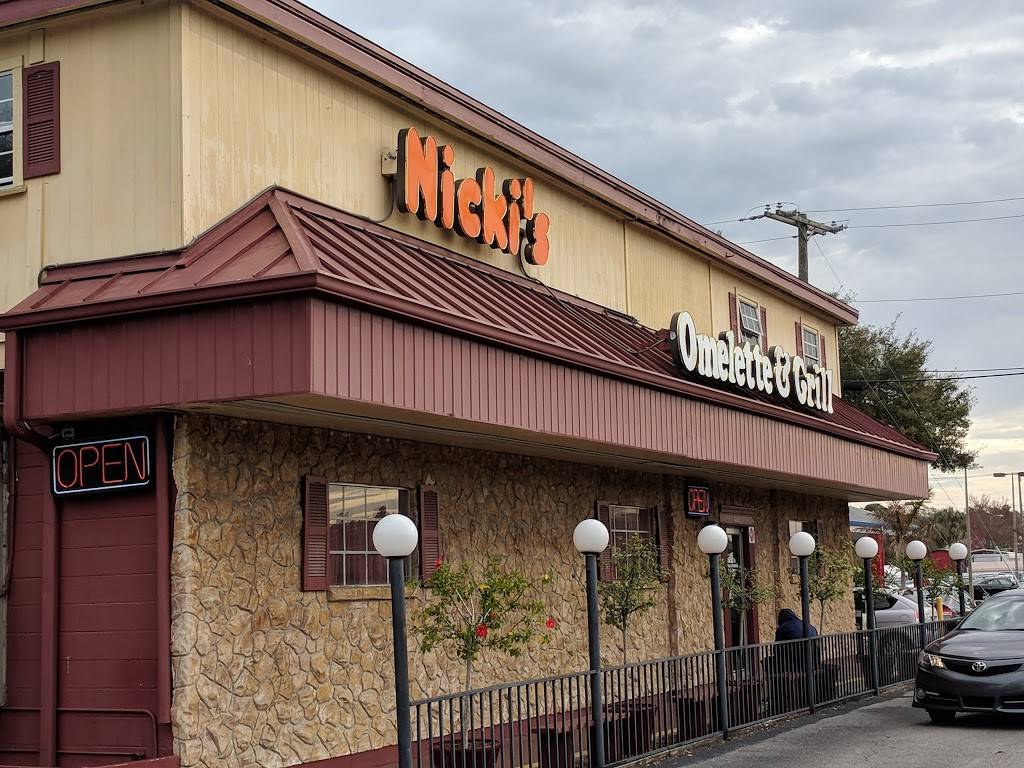 Nickis Omelette & Grill | restaurant | 6805 W Hillsborough Ave, Tampa, FL 33634, USA | 8138843447 OR +1 813-884-3447