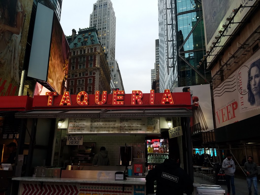 TSQ Taqueria / Toloache | restaurant | Broadway &, W 42nd St, New York, NY 10036, USA | 2125811818 OR +1 212-581-1818