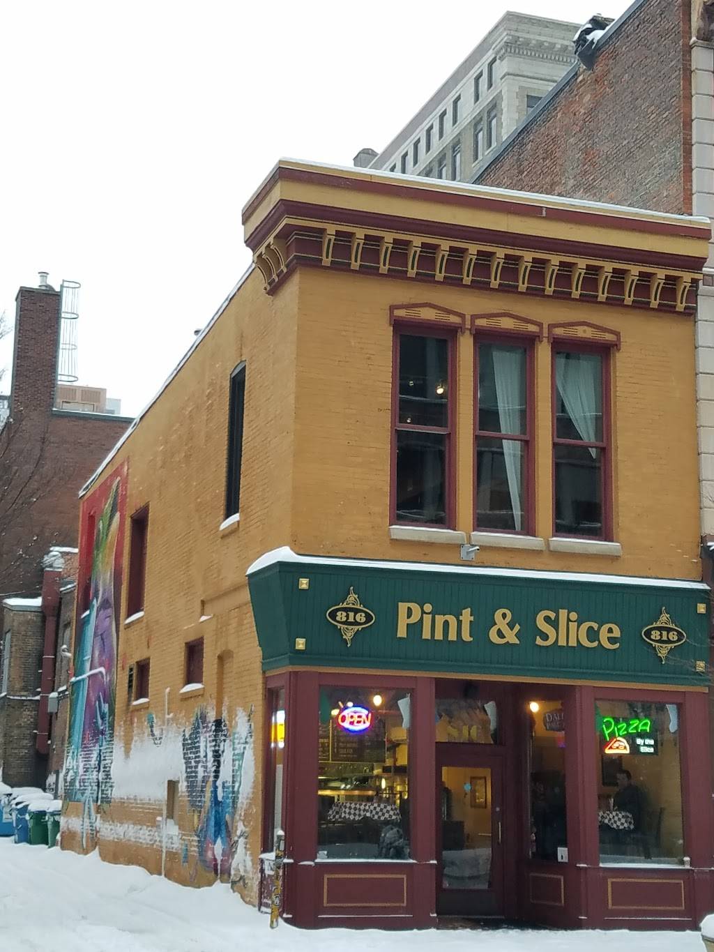 816 Pint & Slice | restaurant | 816 S Calhoun St, Fort Wayne, IN 46802, USA | 2604236600 OR +1 260-423-6600