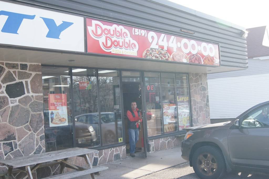 Double Double Pizza | restaurant | 347 Erb St W, Waterloo, ON N2L 1W4, Canada | 5199547666 OR +1 519-954-7666
