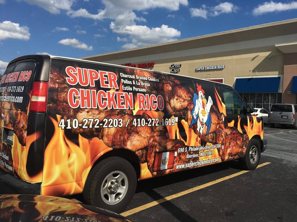 Super Chicken Rico | restaurant | 8640 Pulaski Hwy, Rosedale, MD 21237, USA | 4438687493 OR +1 443-868-7493