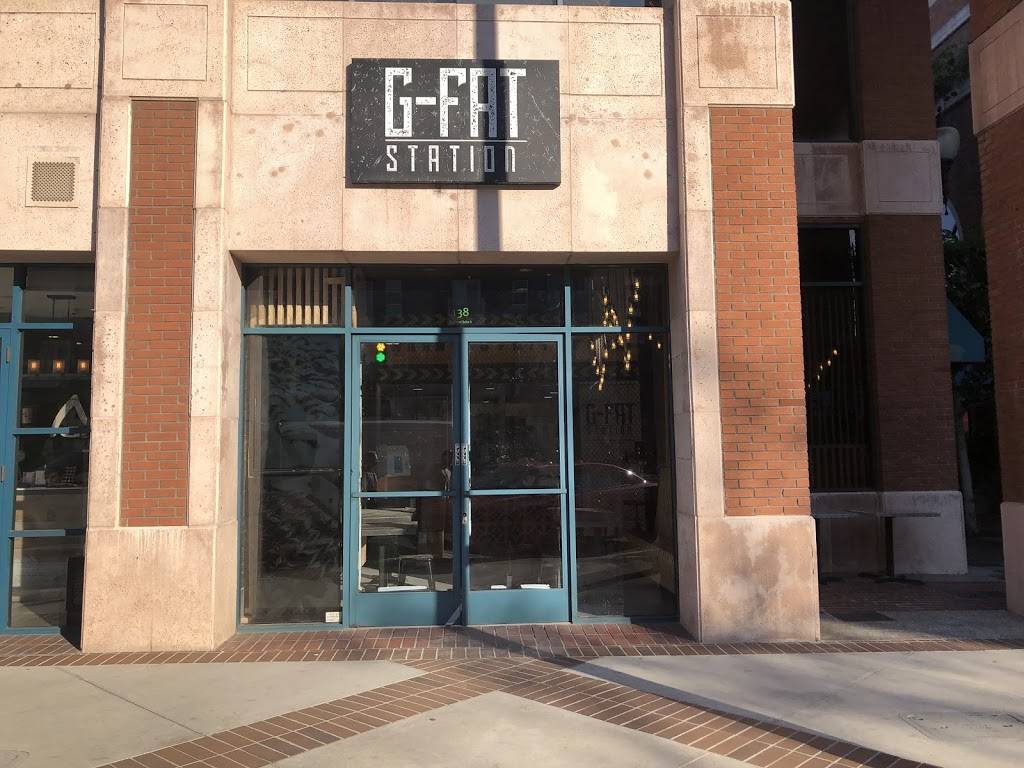 G Fat Station | restaurant | 138 N Brand Blvd Suite A, Glendale, CA 91203, USA | 7479980335 OR +1 747-998-0335