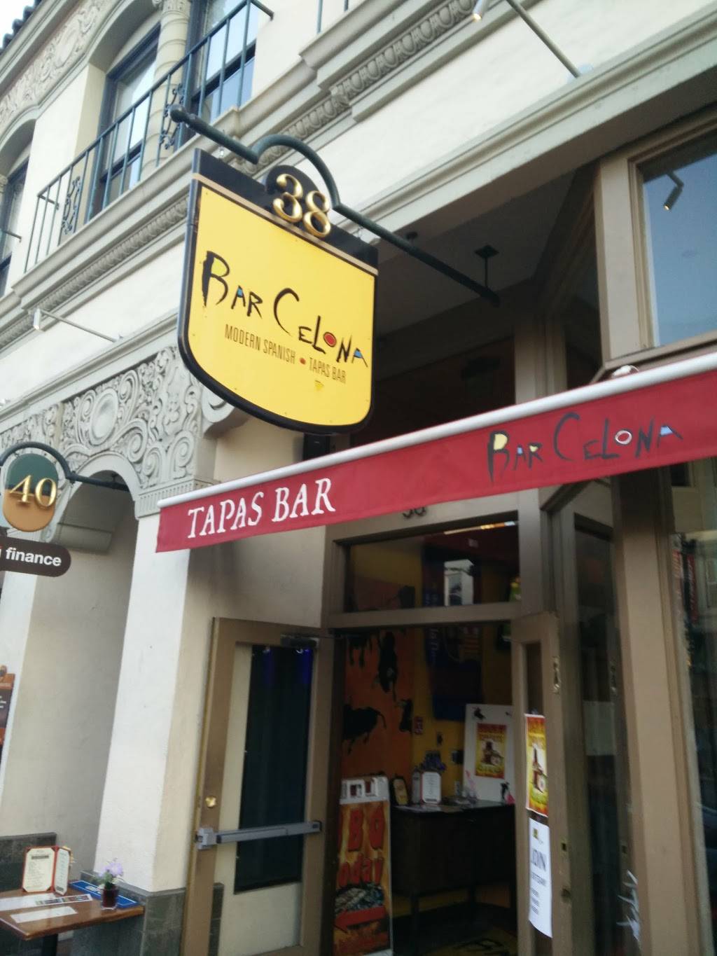 Bar Celona | restaurant | 38 E Colorado Blvd, Pasadena, CA 91105, USA | 6264051000 OR +1 626-405-1000