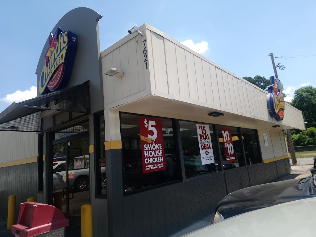 Churchs Texas Chicken | restaurant | 7621 Geyer Springs Rd, Little Rock, AR 72209, USA | 5015684287 OR +1 501-568-4287