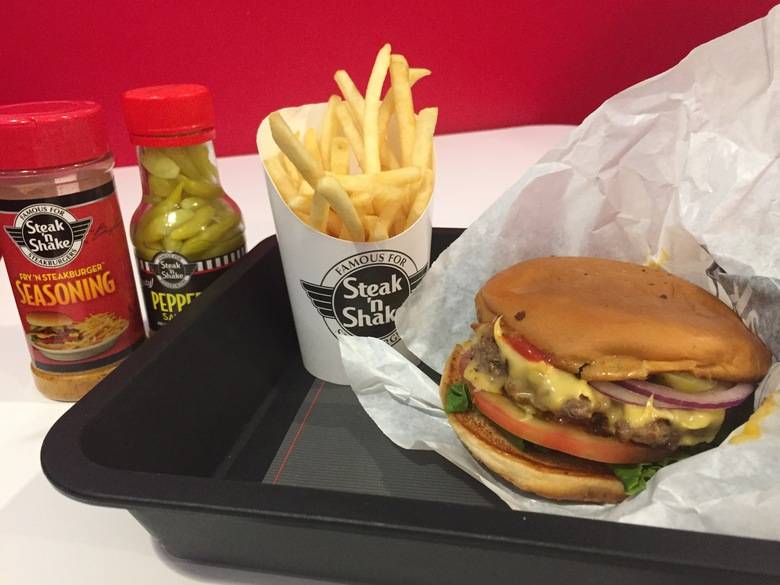 Steak n Shake | restaurant | 21 Maplehurst Dr, Brownsburg, IN 46112, USA | 3178587610 OR +1 317-858-7610