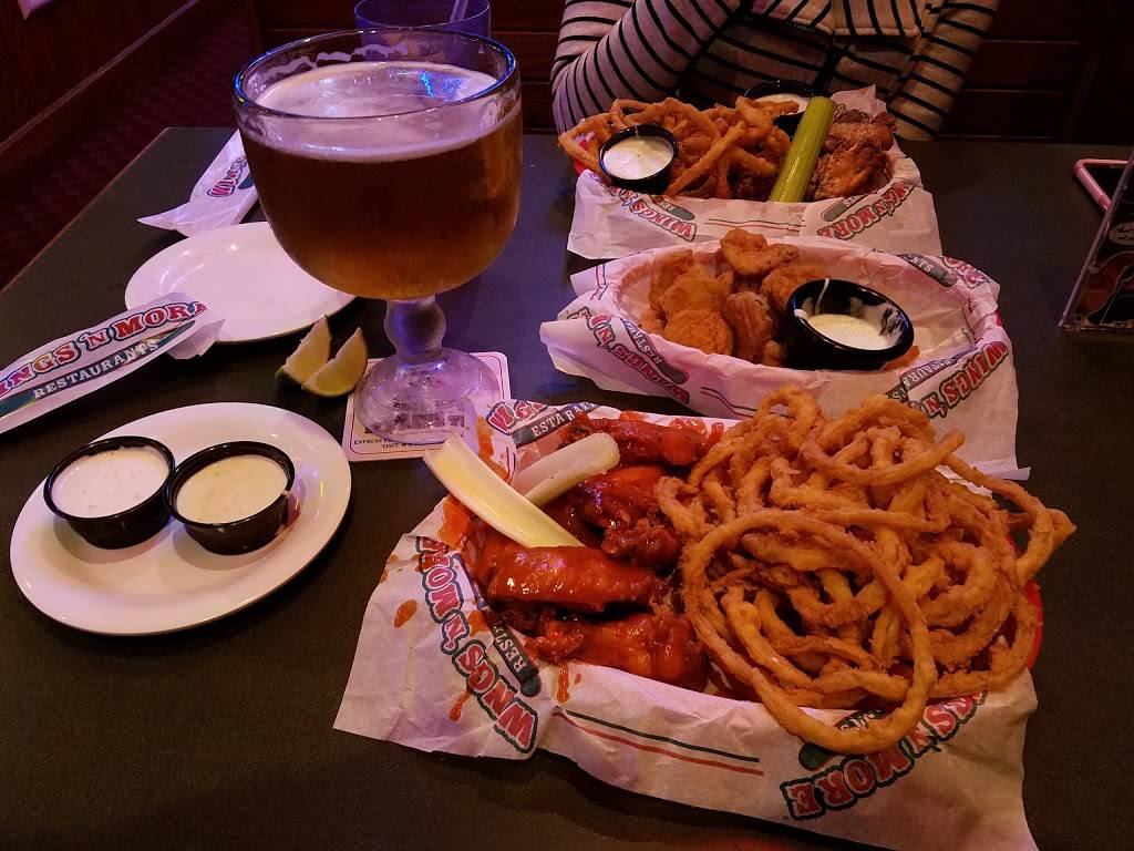 Wings N More Restaurant and Bar | restaurant | 16580 Interstate 45 S, Conroe, TX 77384, USA | 9363210600 OR +1 936-321-0600