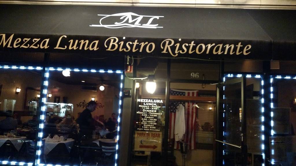 Mezza Luna Bistro | restaurant | 96 W Allendale Ave, Allendale, NJ 07401, USA | 2013276556 OR +1 201-327-6556