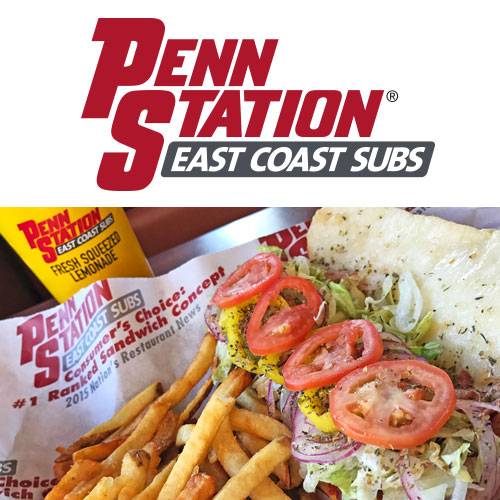 Penn Station East Coast Subs | restaurant | 6124 Mid Rivers Mall Dr, St Peters, MO 63304, USA | 6363171495 OR +1 636-317-1495