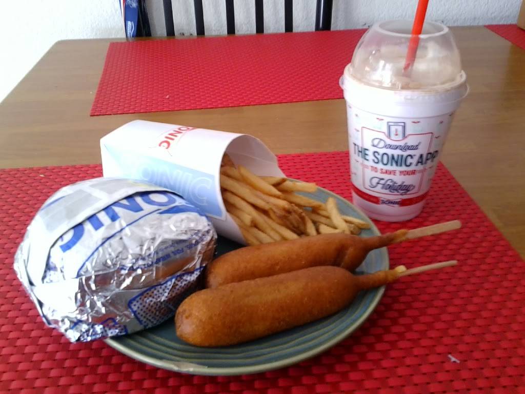 Sonic Drive-In | restaurant | 7390 W Cheyenne Ave, Las Vegas, NV 89129, USA | 7026553288 OR +1 702-655-3288