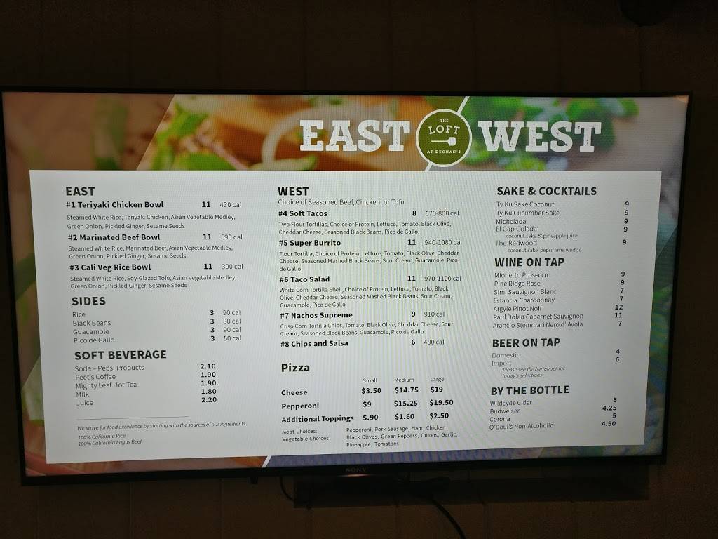 The Loft at Degnans | restaurant | 9015 Village Dr, Yosemite Valley, CA 95389, USA | 2093728454 OR +1 209-372-8454